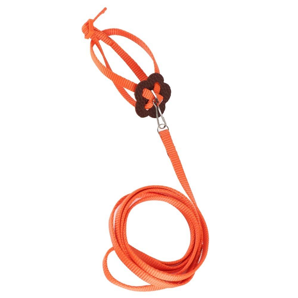 Adjustable Pet Bird Harness Nylon Material Parrot Leash Bird Harness Leash Outdoor Flying