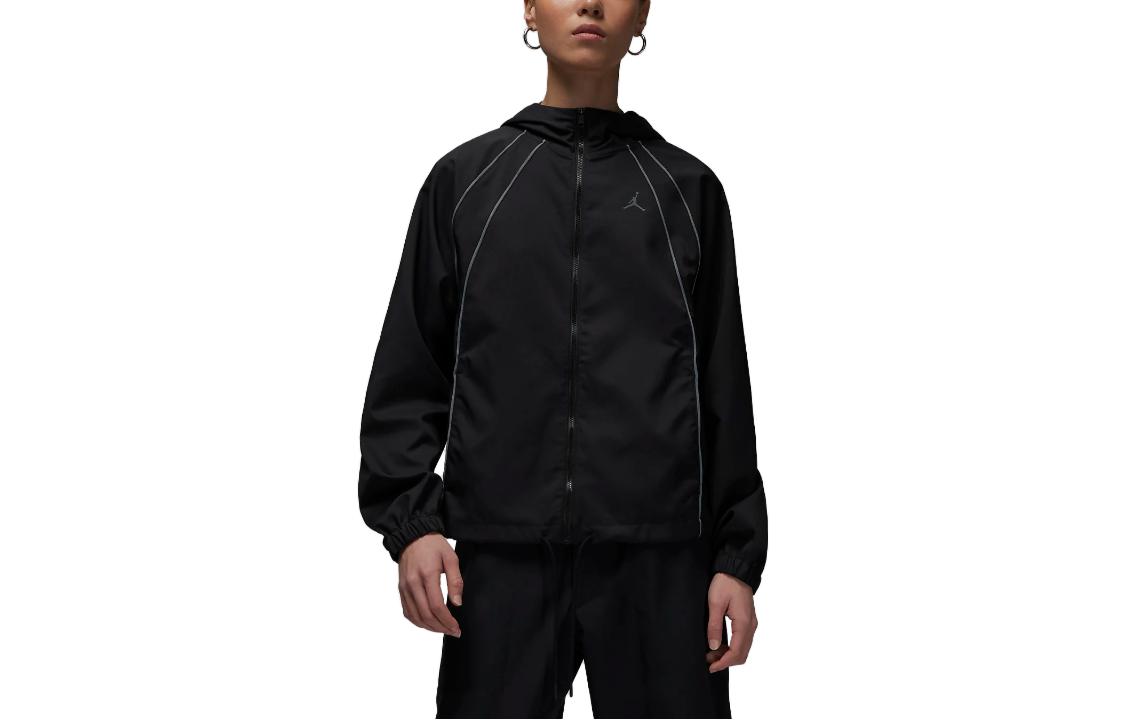 Jordan Jackets Women s Black Hooded Moderate Other DZ3199-010 S