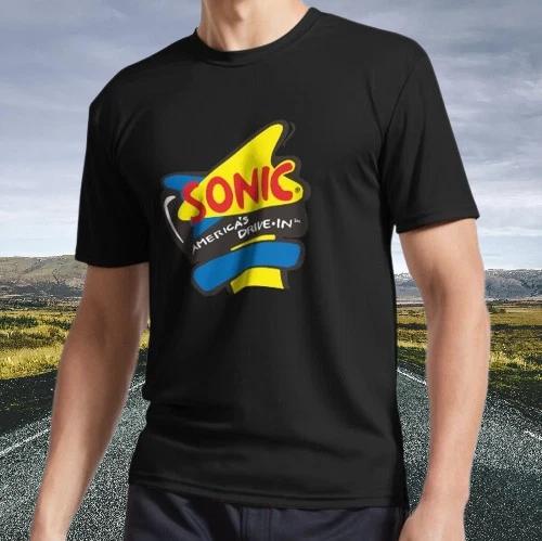 New Shirt Sonic Drive IN Active T-Shirt Funny Size S - 5XL 4XL