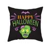 Halloween Spider Pumpkin Castle Print Cushion Cover Home Living Room Sofa Decoration Polyester Pillow Cover 45x45cm
