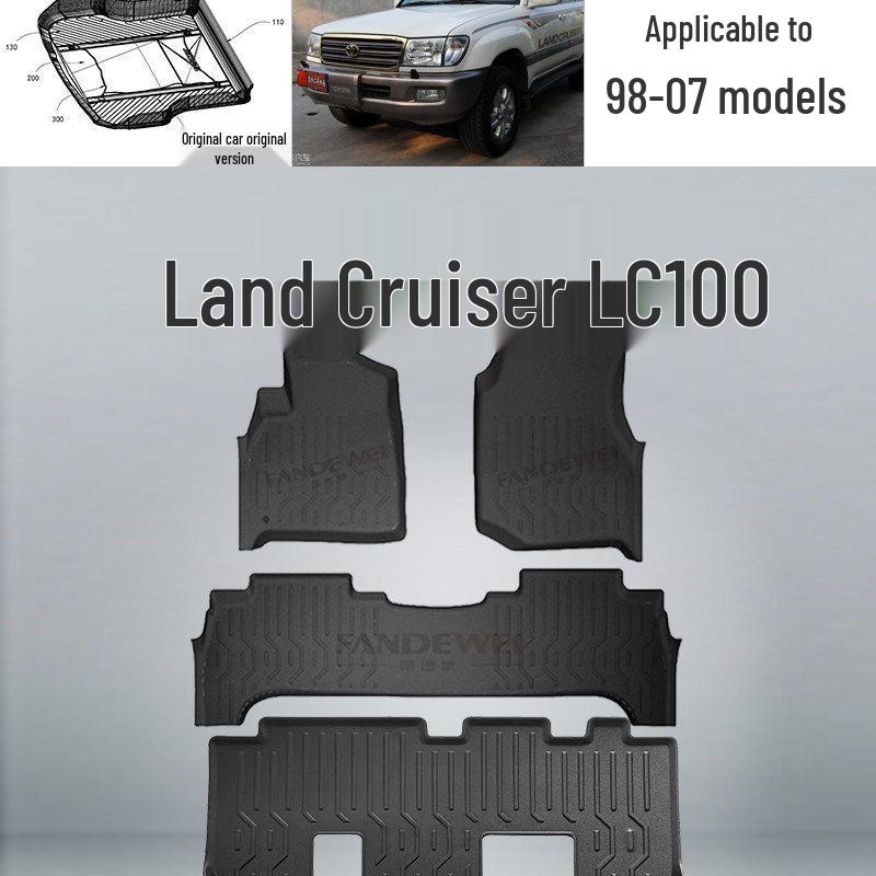 Toyota LC100 Land Cruiser 4700/4500 Floor and Trunk Mats