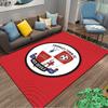 Crawley Town FC Red Carpet Suitable As a Non-slip Mat for the Living Room or Bedroom Sofa