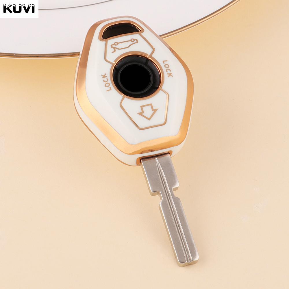 3 Buttons Tpu Car Key Case Cover Shell For Bmw Ews X3 X5 Z3 Z4 1 3 5 7 Series E38 E39 E46 Keyless Protected Fob Bag Accessories