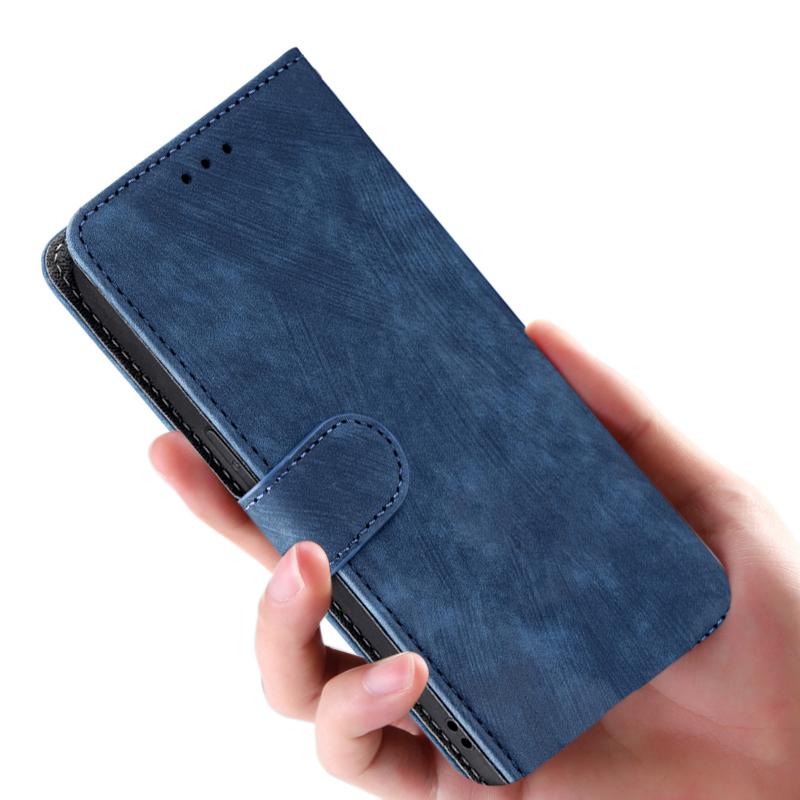 For Samsung Galaxy A07 / A07S / A08 / A18 Flip Case RFID tection Dual-Layer Card Slot Soft Silicone External Leather Stand Holder Flip Cover