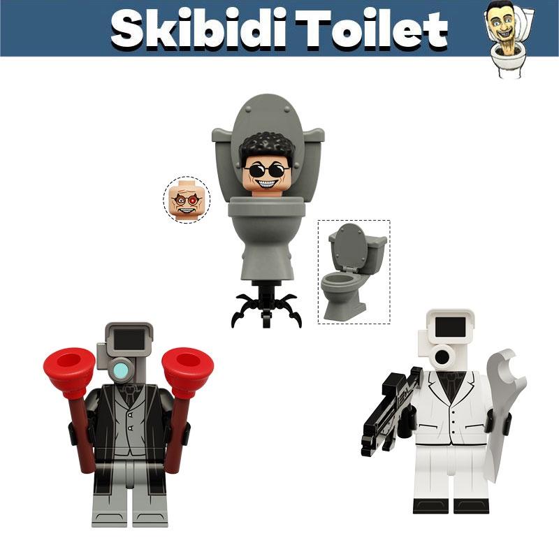 Ultimativer Toilettenmann, unvergleichlicher Kriegsgott, Wissenschaftler, Überwachungsexperte, Plastikbausteinspielzeug