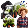 Duży Traktor Z Przyczepą Ciągnik Zdalnie Sterowany Pilot R/C Na Akumulator