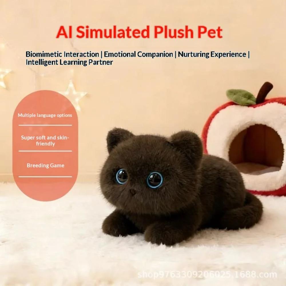 Juguete de Peluche Parlante Inteligente con IA en Stock Muñeco de Peluche Lindo Compañero de Escritorio Interactivo Animal de Peluche Suave Regalo de Mejor Amigo