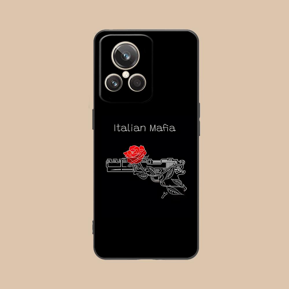 

Italian Mafia Phone Case for Realme GT 8 Neo Pro C75 73 71 C67 65 C55 53 C35 31 C20 15 Soft TPU Shockproof Cover realme C15