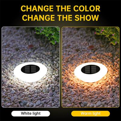 1/4Pcs Solar Step Lights Outdoor LED Lamp Garden Landscape Lighting Waterproof LED Path Light for Pathway Patio Driveway Decor
