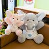 Plush Elephant Toy Animal Cartoon Cute Doll Room Decoration Child Holiday Gift