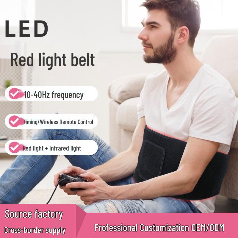 

Многофункциональный светодиодный массажный пояс с красным светом для талии и спины EU Plug