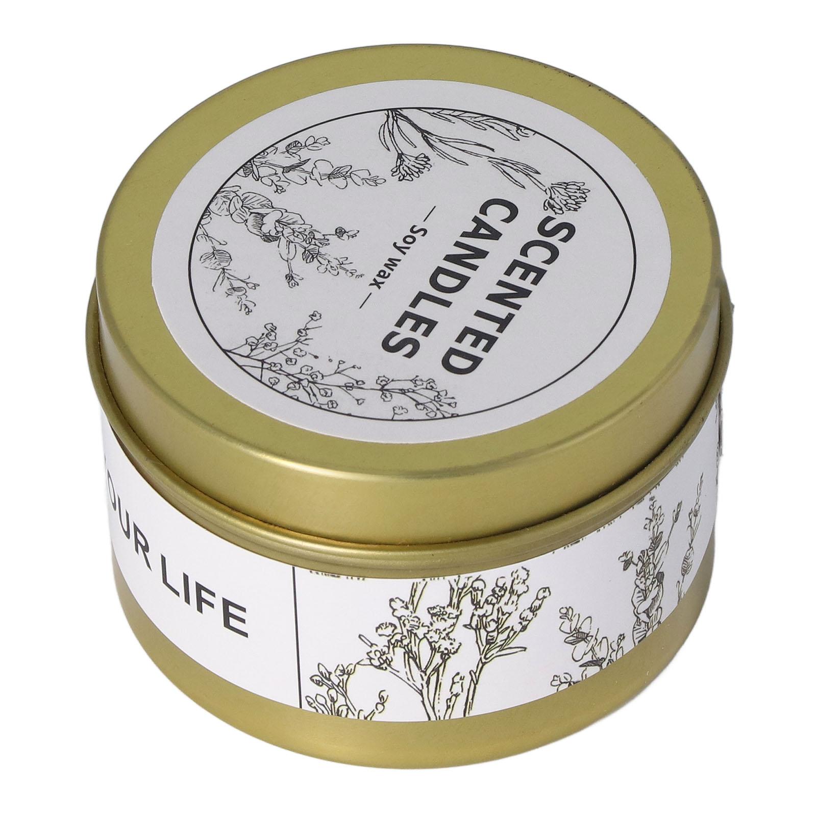 

Ароматическая свеча из соевого воска, бездымная свеча для ароматерапии для гостиной, спальни, столовой, ванной комнаты