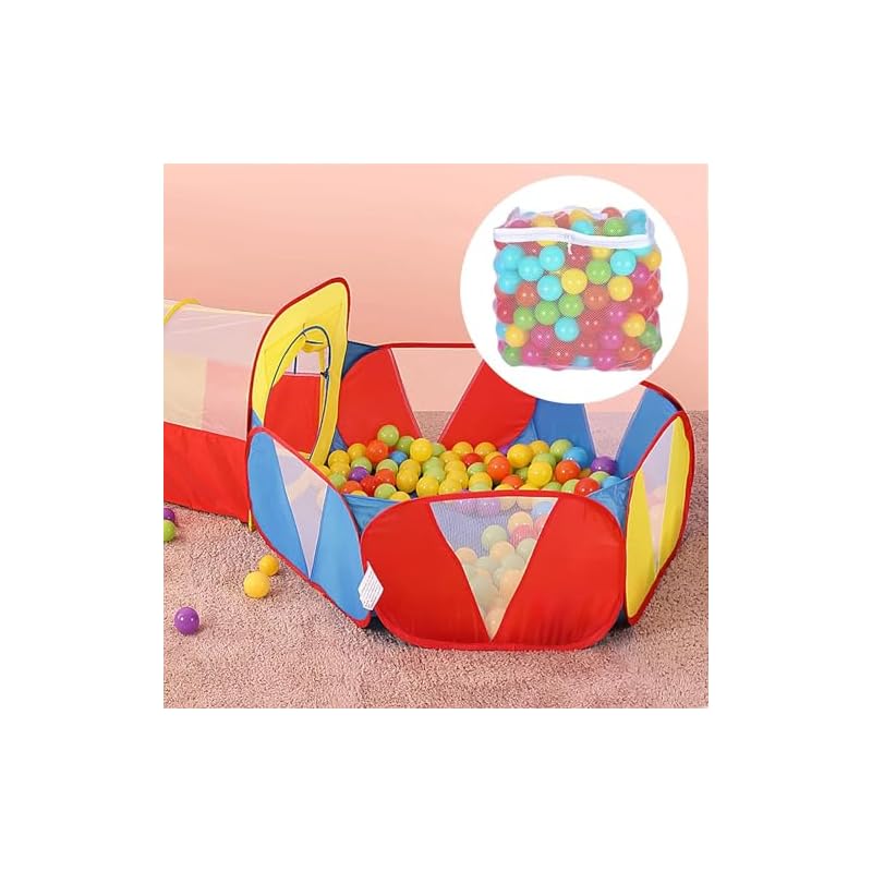 50/100/200 Plastic Balls for Ball Pits, Ball Houses, Ball Pools, Ball Tents, Colorful Toy Balls for Kids, Kids' Houses, Patios, Secret Bases,