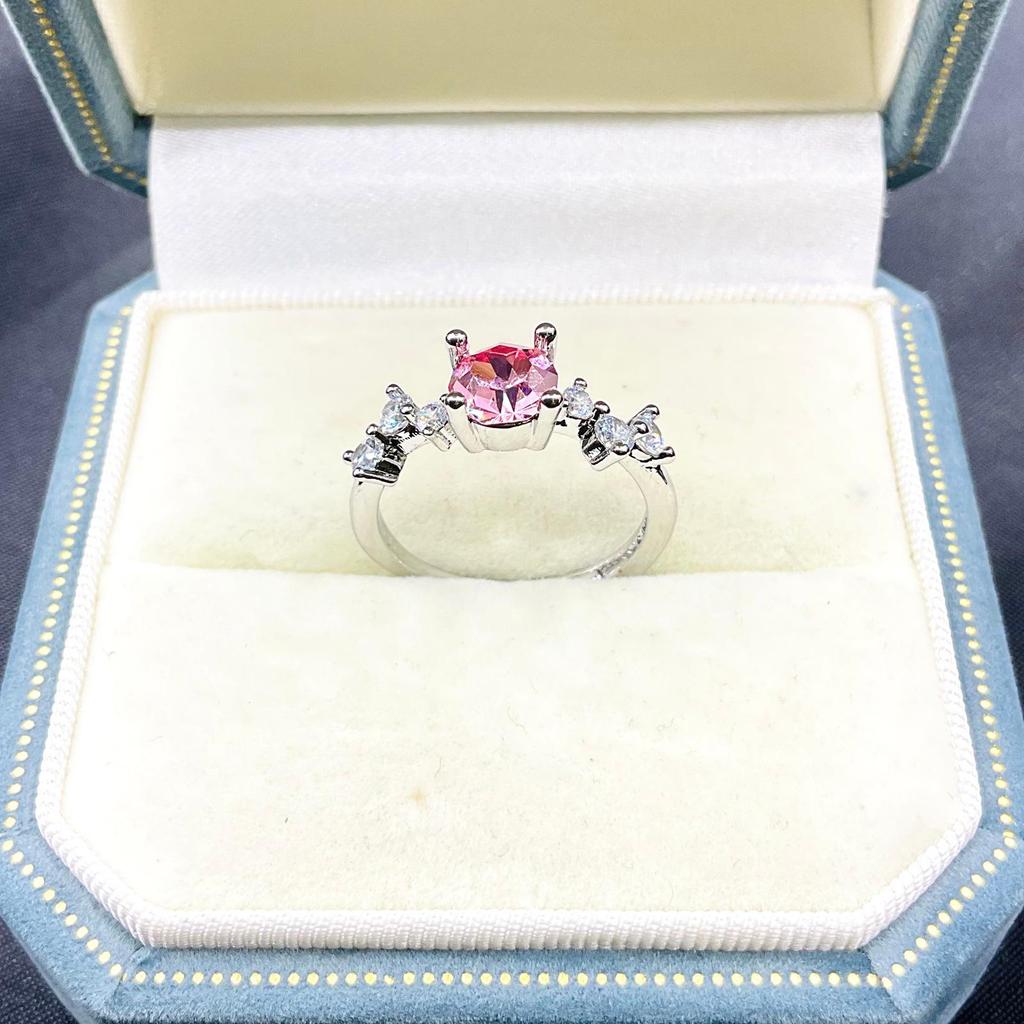 Huazi Diamond Fashion Ring Setting with Pointed Bottom - Trendy DIY Inlay Design