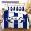 FC Luzern  Pattern Bedding Quilt Set Quilt Cover Pillowcase Home Decoration Birthday Gift (1 * duvet cover + 2 * pillowcase, without core)