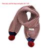 Thick Warm Knit Knit Striped Scarf Striped Pattern Toddler Scarf  Winter Outdoor Play