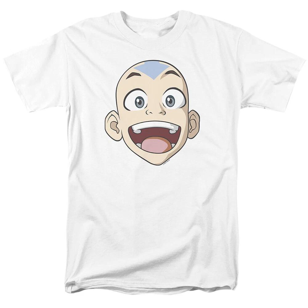 Avatar The Last Airbender  Big Aang Face  T-Shirt - to 5X S