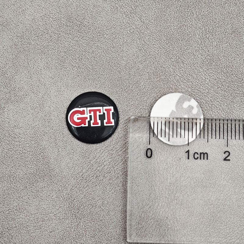 

2026 Новый Для VOLKSWAGEN VW 14 мм Корпус Автомобильного Ключа Логотип Эмблема Брелок Наклейка Для Volkswagen VW R-line GTI R Polo Golf Passat Magotan Ti 2pcs
