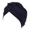 Women India Hat Muslim Ruffle Chemo Wrap Scarf Cap