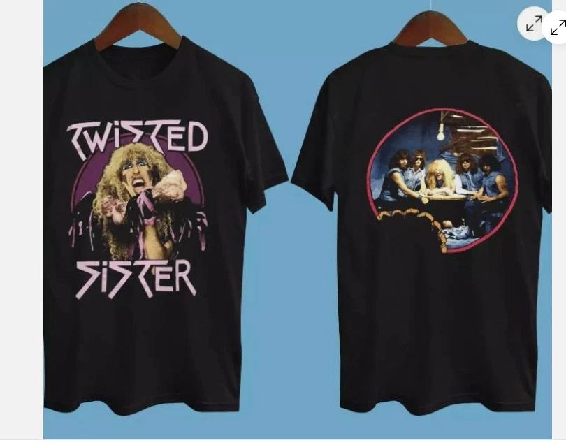 Футболка Twisted Sister Stay Hungry Tour новая двухсторонняя подарок маме подарок фанату S