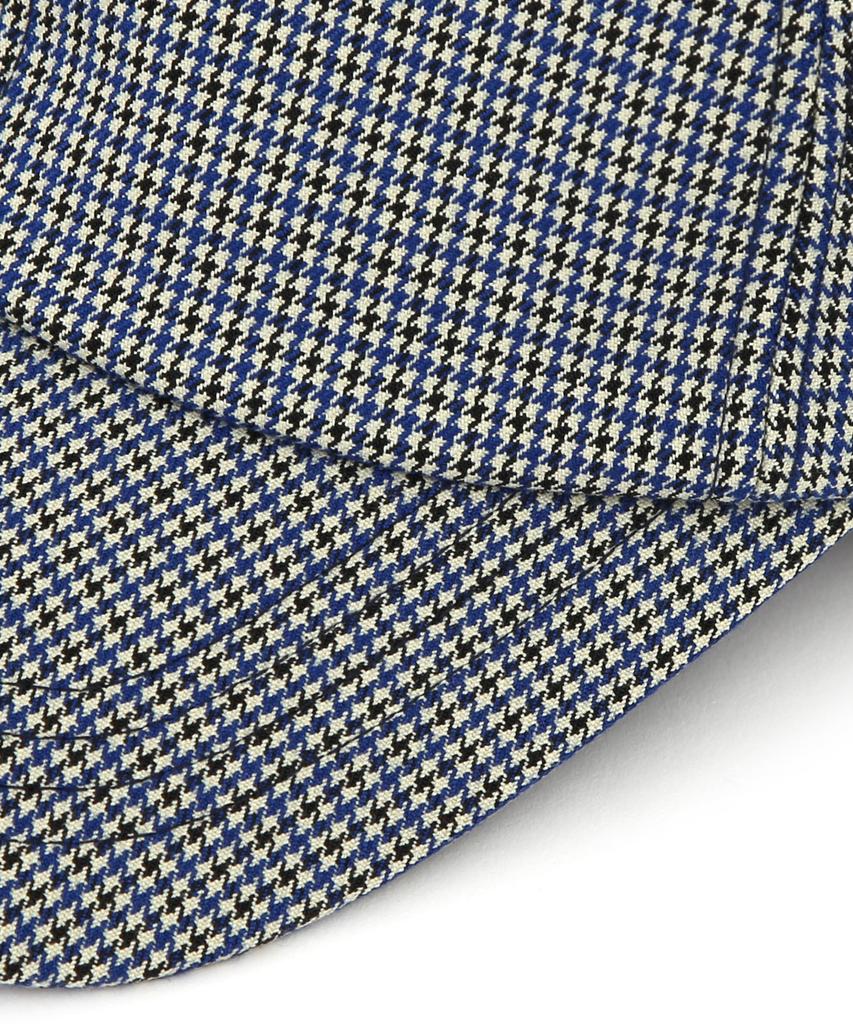 Eondeokeonteulol Check Pattern Ball Cap Multy Hound / Authentic Blue