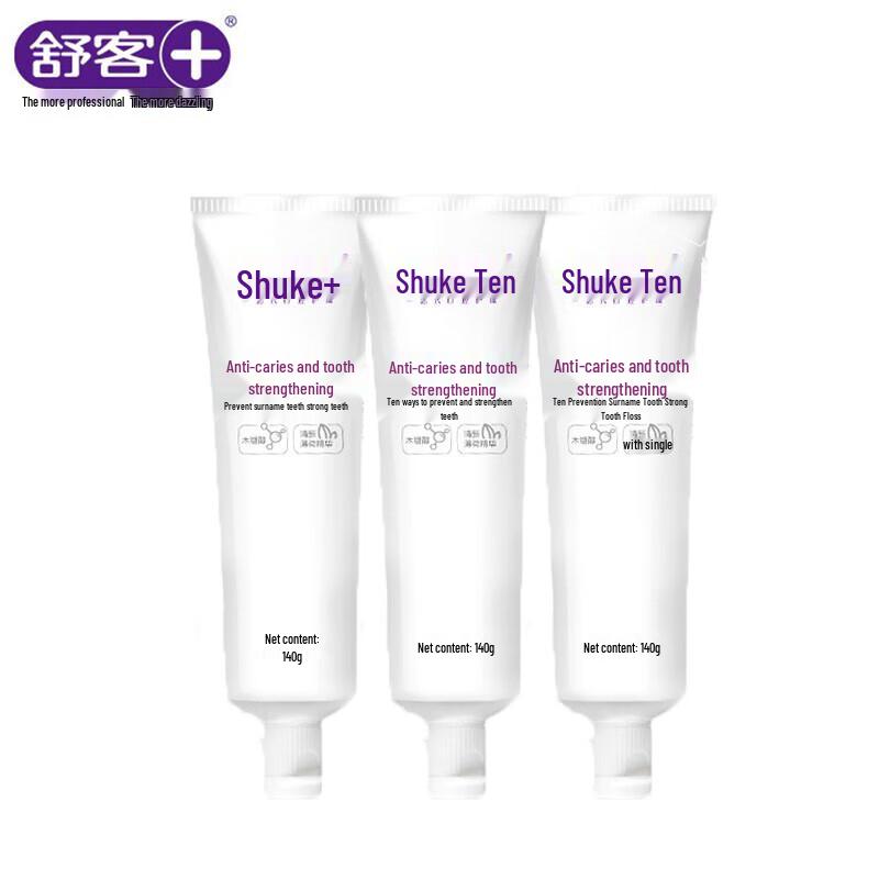 Suke Anti-Cavity & Fresh Breath Toothpaste (3-Pack)