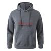 Men's Spring Autumn Solid Color Oversize Casual Black Pullover Hoodie Sweatshirt For Male And Women