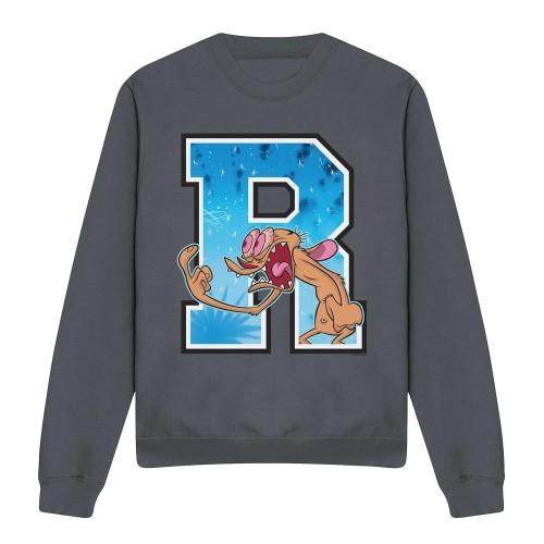 Ren & Stimpy Unisex Erwachsenen R Ist Für Ren Sweatshirt