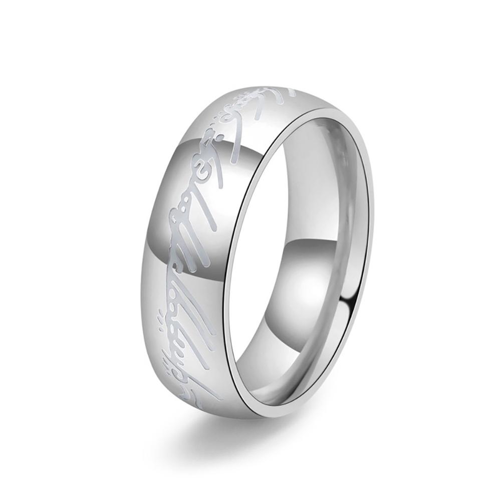 2025 Simple Magic Rings For Men Women Similar To Movies Carving Ring Fashion Jewelry Creativity Gift