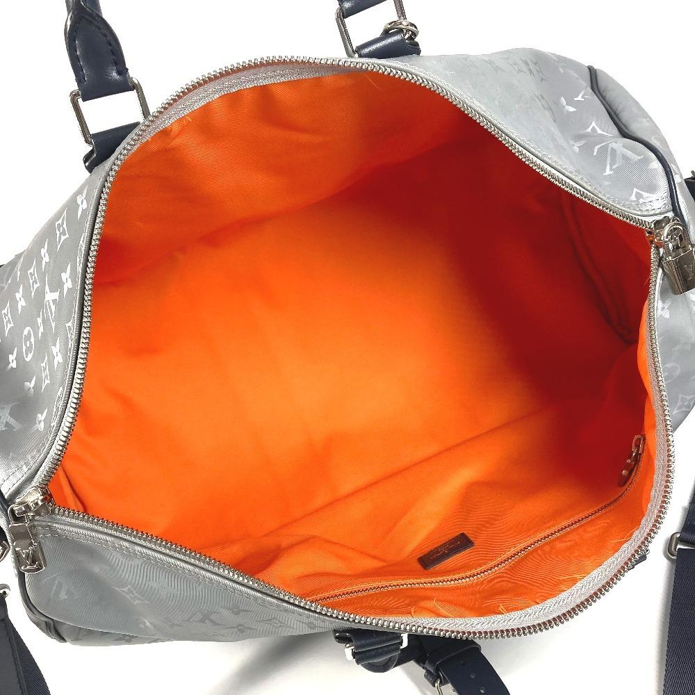 Louis Vuitton M44170 Monogram satellite Keepall-Bandouliere 50 travel Duffle Bag