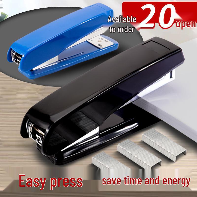 Medium Stapler No. 12 - Staples 20 Sheets for Students & Office Use