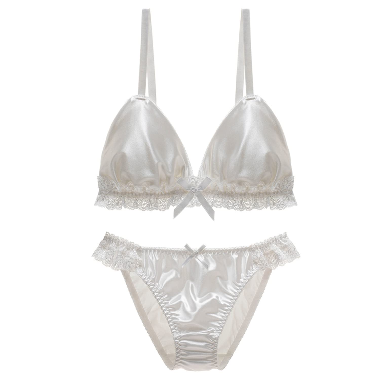 

Bra and Shorts Set for Top and Bottom Bra and Shorts Set Super Lolita Bra and Shorts Bra and Shorts Sailor Inner Set [Beirou] Women, Set, [Non-wired,