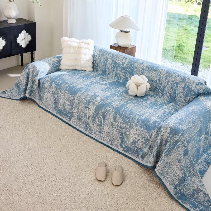 Premium Linen Sofa Cover Universal All Season Full Coverage Sofa Slipcover High Quality Protective Furniture Cover