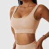 Women's Seamless Underwire Free Deep U-Neck Backless Comfort Bra