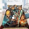 One Punch-Man Bed Set,Saitama Bedding For Adult Kids Bed Set , Punch-Man Quilt Cover,Comforter Cover Bedding Set