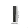 Black Saxophone Mouthpiece, Replacement Accessories, Gift, Musical Instrument for Beginners, School