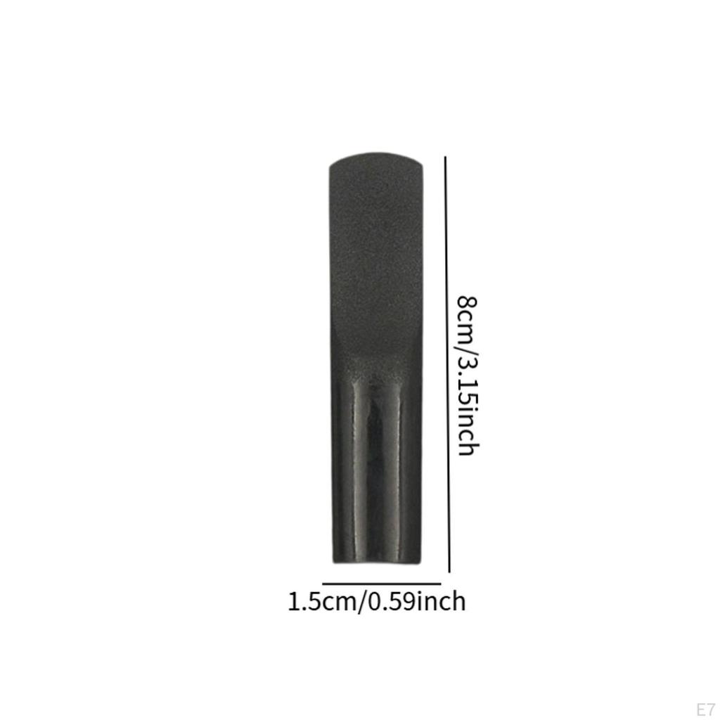 Black Saxophone Mouthpiece, Replacement Accessories, Gift, Musical Instrument for Beginners, School
