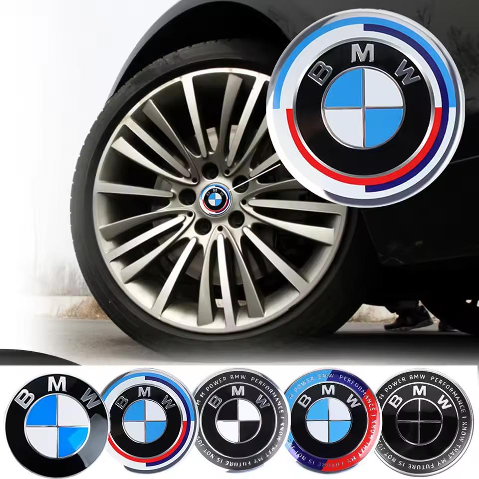 4ks 56/68mm Styling auta Středové krytky nábojů kol Kryty ráfků pro BMW E36 E46 E53 E90 E60 E61 E93 E87 X1 X3 X5 F30 F20 G30