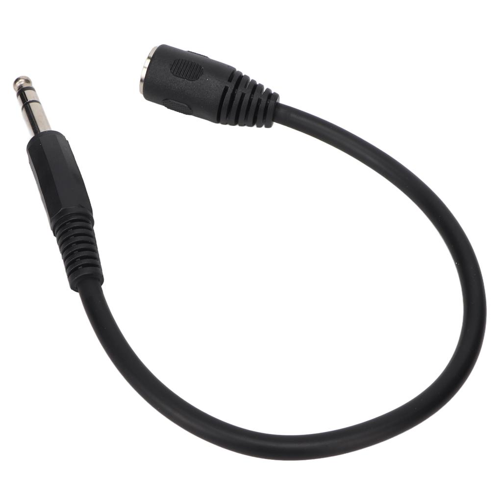 DIN 5 Pin Female to 6.35mm Male Adapter Cable Microphone Sound Output Sound Adapter Cable 1.0ft