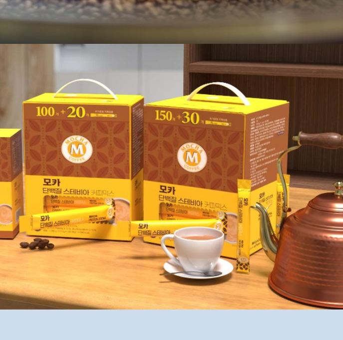 Sugar-Free Protein Coffee Mix with Stevia