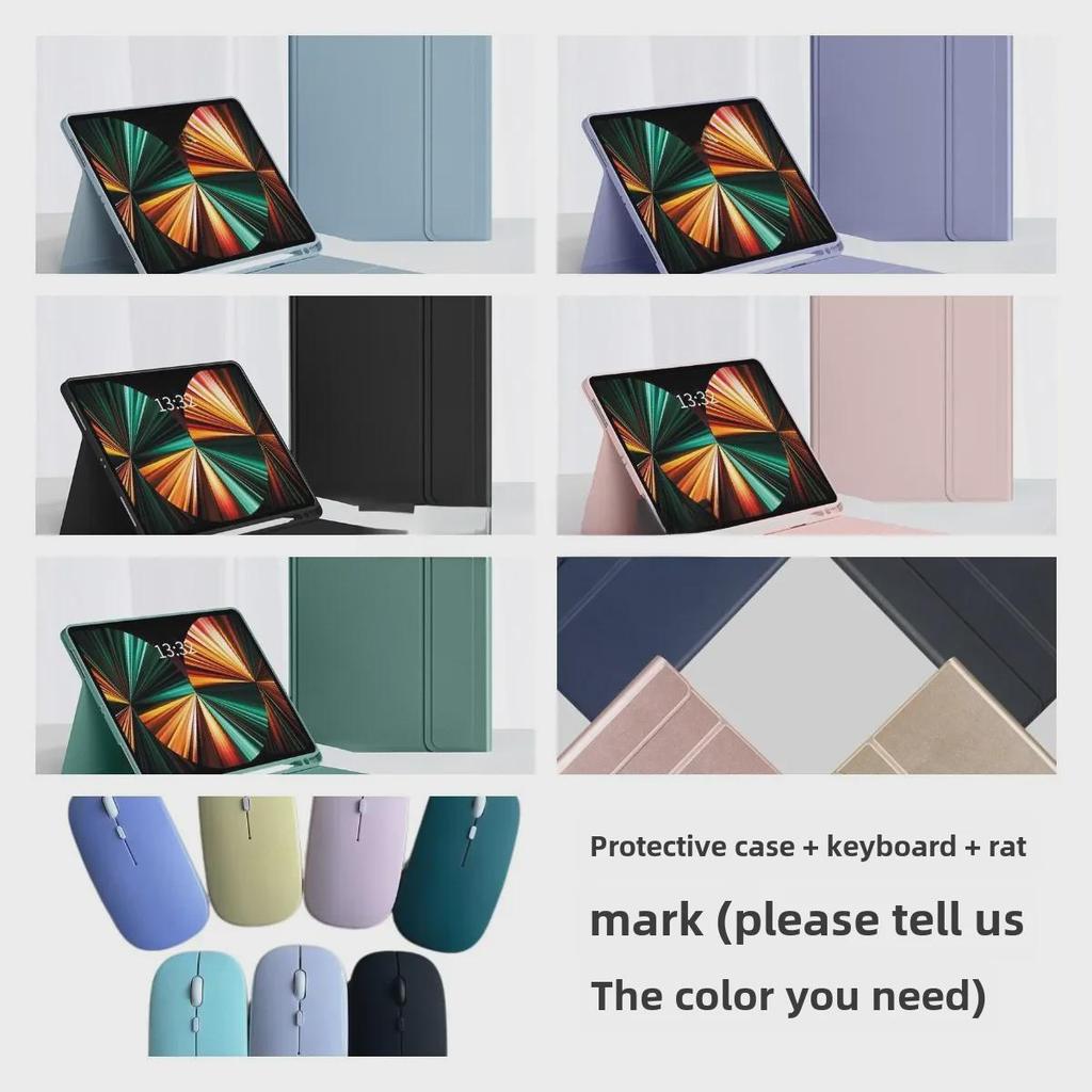Kuangji Bluetooth Keyboard Case for Samsung Galaxy Tab S9 FE 10.9 inch