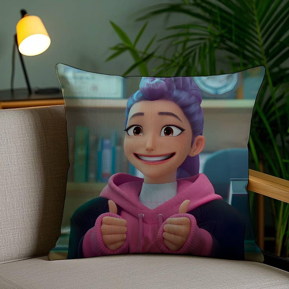 K--kPop D-Dämonen H-Jäger Kissenbezug Milbenabweisend Unsichtbarer Reißverschluss Sofa Bett