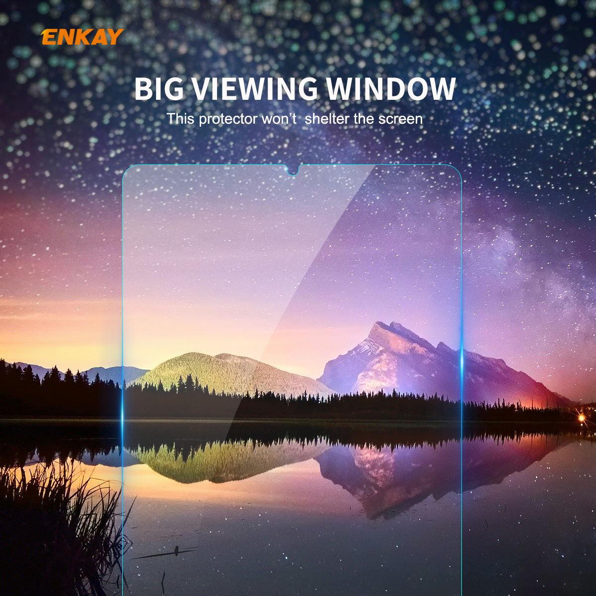 

ENKAY 0.33mm 9H Tempered Glass Screen Protector for Samsung Galaxy Tab S6 Lite (2020) P615 P610/(2022)/(2024) Type A
