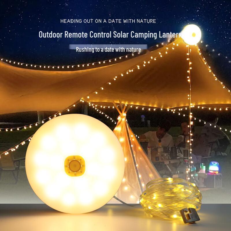 Reel Storage LED Camping String Lights