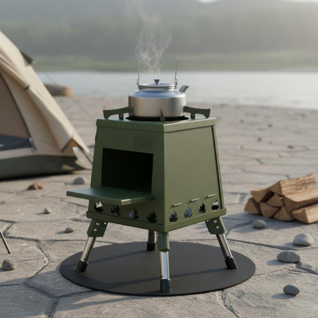 Portable Folding Heater Foldable Tent Multi-Purpose for Outdoor Meal