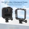 Carcasă Cadru Protector pentru GoPro Max 2 Carcasă Portabilă din Plastic Cușcă Carcasă cu Montură Shoe Rece Accesorii Cameră de Acțiune