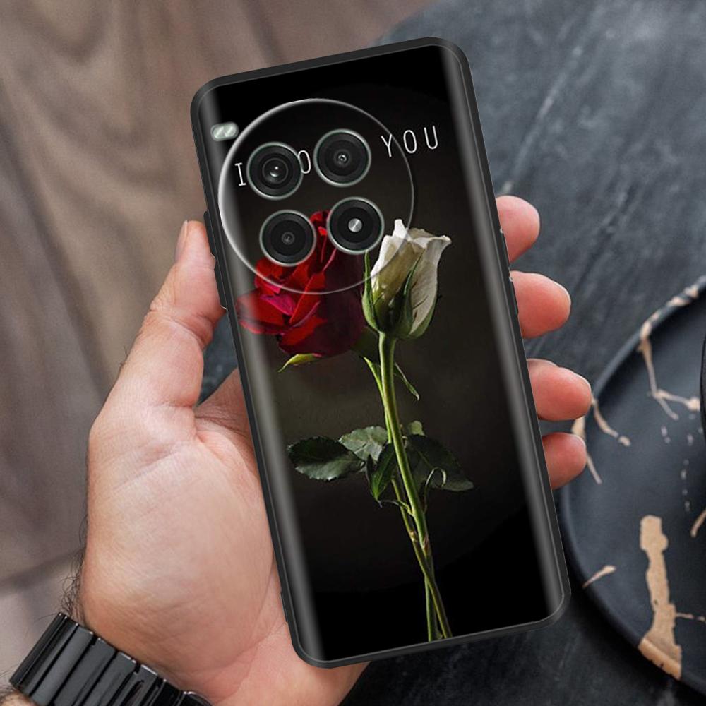 For Oneplus ACE 3 Pro Case Soft Silicone Cover Oneplus ACE 3 Pro 3v Case TPU Protective Shell Phone Case Oneplus ACE 3 Pro Cover