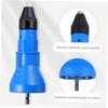 GLEAVI 1 Set Pull Rivet Tool Adapter Rivet Connector riveting Rivet Rivet Adapter for Drill Rivet abs Electric Drill Tool kit Iron Electric Rivet