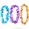 2025 36/50 Stück Hawaiianische Blumenketten Hawaiianische Girlanden Mehrfarbige Blumenketten für Strandparty Hochzeit Geburtstagsdeko