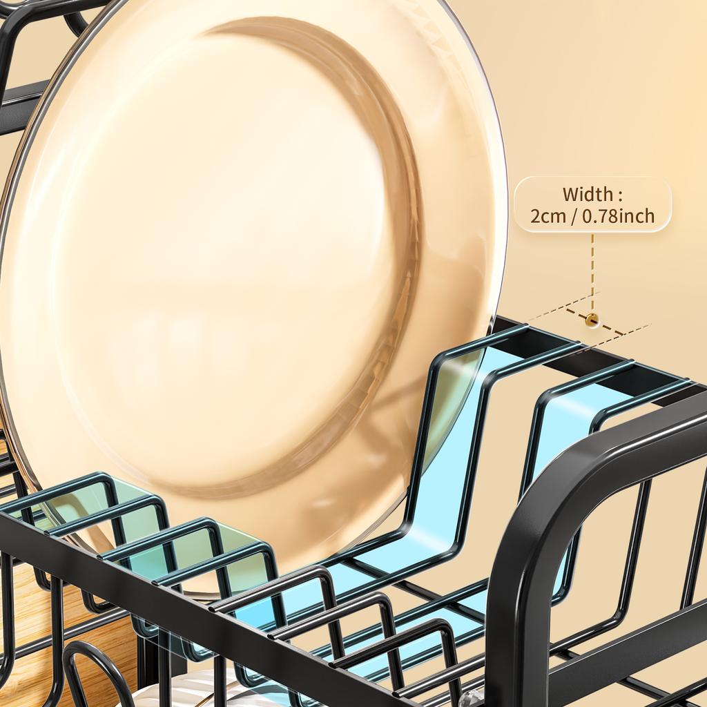 Double-Layer Square Tube Door-Shaped Dish Rack (Pot Line Type)